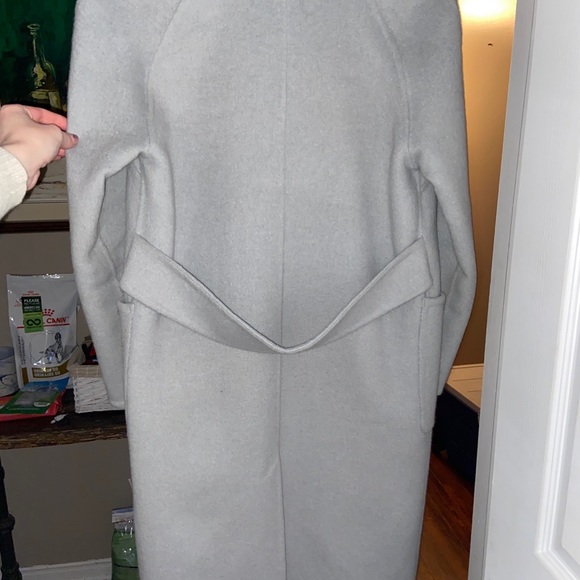 H&M wool baby blue coat - Picture 5 of 5